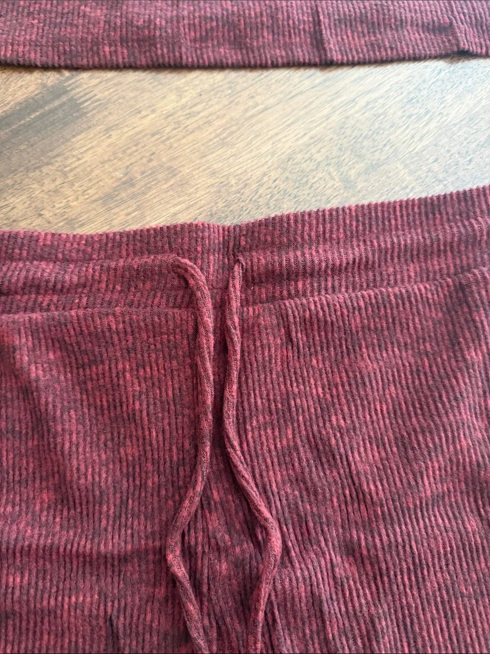 Colsie Crisp Berry ribbed tank and shorts pajama set